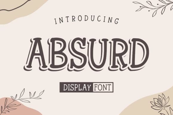 Absurd Display Font for Modern Digital Branding