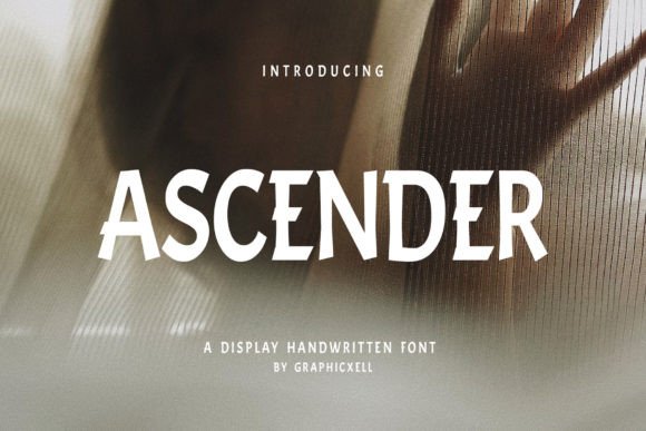 Ascender: A Playful Display Font for Modern Web Design