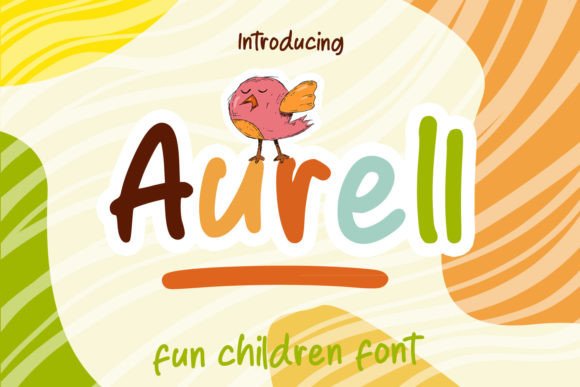 Aurell: The Playful Display Font for Editorial Design