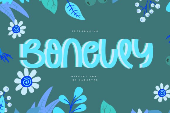 Bonelly: A Fun Display Font for Bold Campaigns