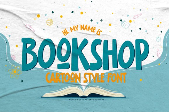 Bookshop: The Fun Display Font for Engaging Campaigns