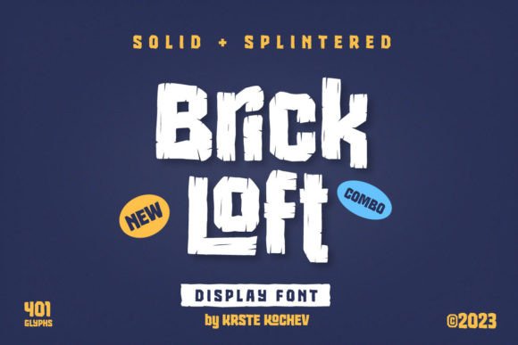 Brick Loft: A Distinctive Display Typeface for Modern Web Design