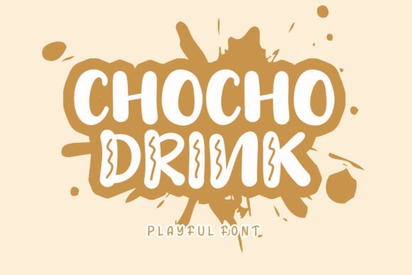 Chocho Drink: The Playful Display Typeface for Modern Web Design