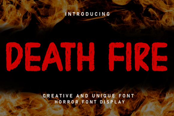 Death Fire: The Premium Display Font for Bold Business Branding