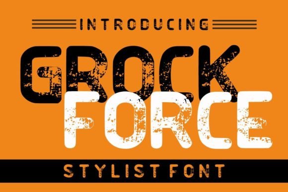 Grock Force: The Bold Display Font for High-Impact Campaigns