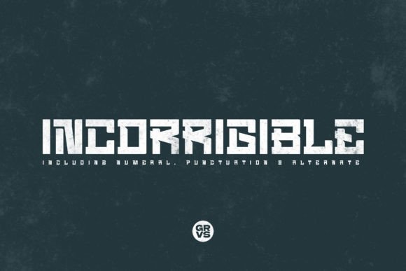 Grvs Incorrigible Modern Sport: The Perfect Typeface for Creative Makers