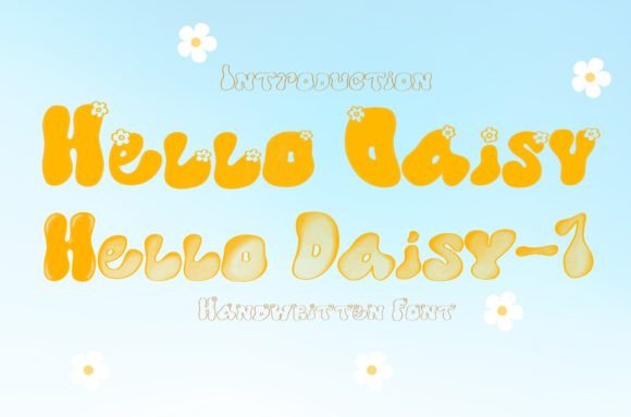 Hello Daisy: The Playful Display Font for Joyful Campaigns