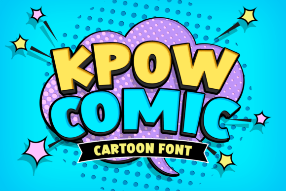 Kpow Comic: The Thick Display Font That Transforms Small Business Branding
