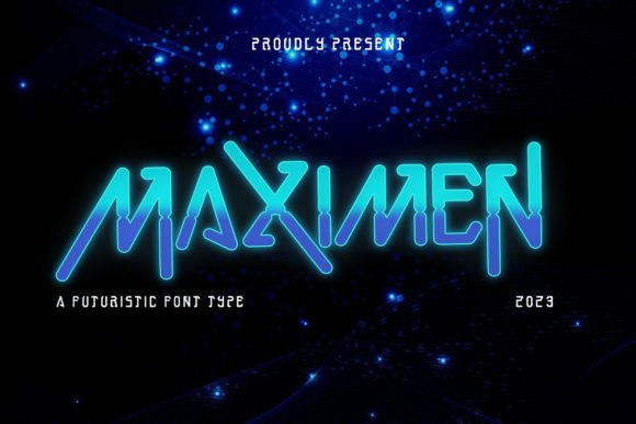 Maximen: The Futuristic Display Font for High-Impact Campaigns