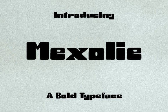 Mexolie: The Bold Display Font for Modern Editorial Design