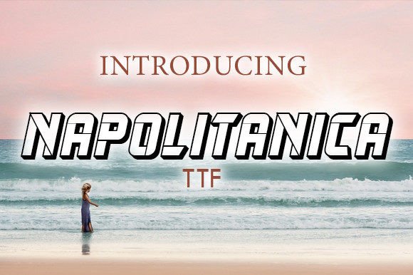 Napolitanica: The Perfect 3D Display Font for Handmade Creators