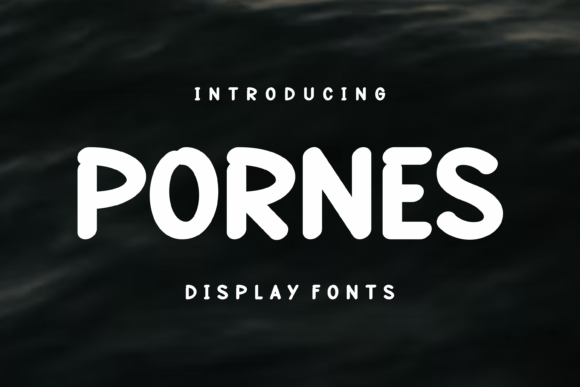 Pornes: The Bold Display Font That Transforms Campaign Headlines