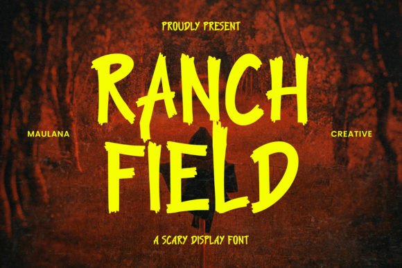 Ranch Field: A Unique Display Font for Bold Branding