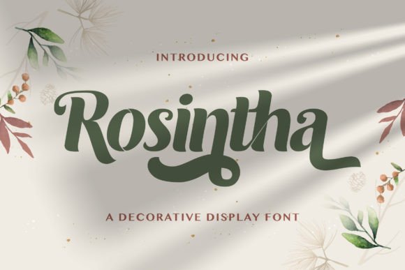 Roshinta: The Playful Display Typeface for Standout Campaigns