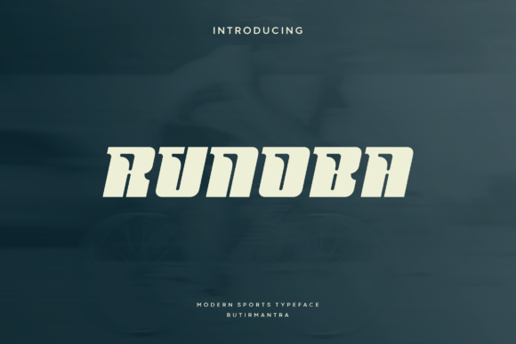 Runoba: The Modern Display Font for Bold Brand Identity