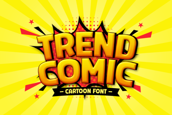 Trend Comic: The Bold Typeface for Modern Editorial Design