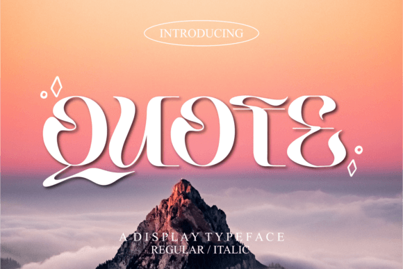 Why Quote Is the Perfect Display Font for Your Brand
