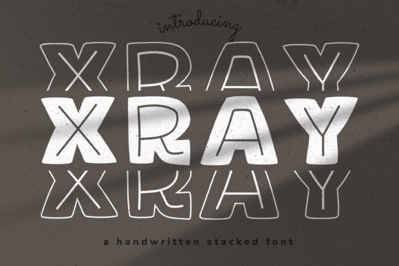 X-ray: The Premium Display Font for Modern Branding
